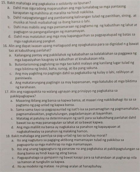 Bakit mahalaga ang pagkakaisa :D :D .